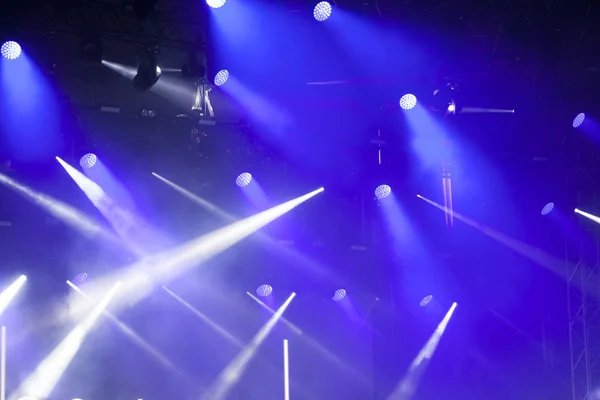 Stage lights on concert