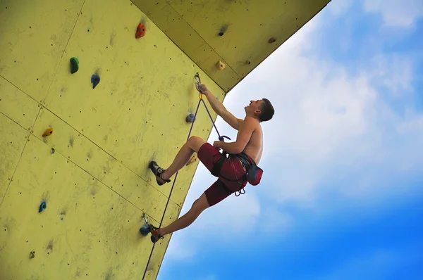 Young  man  climber