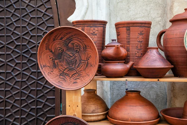 Utensils made of ceramics, hand made