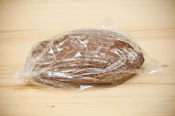 Black bread in the package