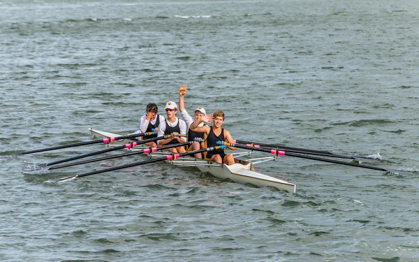 Sculling rowing team