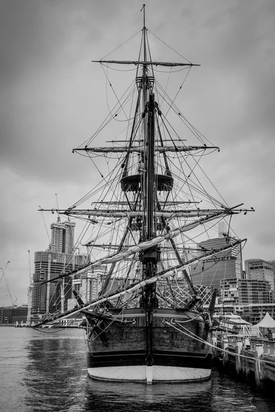 Replica Cook\'s sailing ship - HM Bark Endeavour