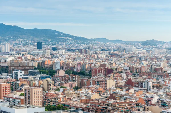 Barcelona Skyline - unusual perspective