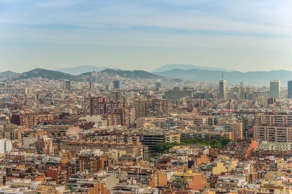 Barcelona Skyline - unusual perspective