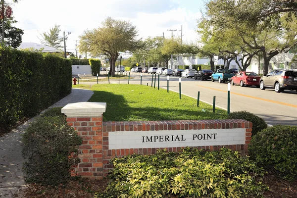 Imperial Point Neighborhood Entrance Sign
