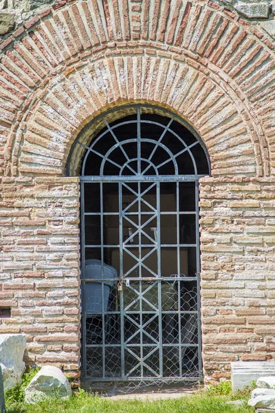 Church window view