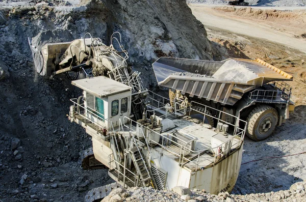 Open pit machinery