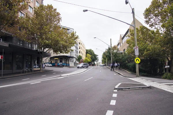 View of street in Sydney