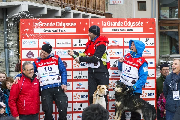 Podium Remy COSTE the winner of the GRANDE ODYSSEE