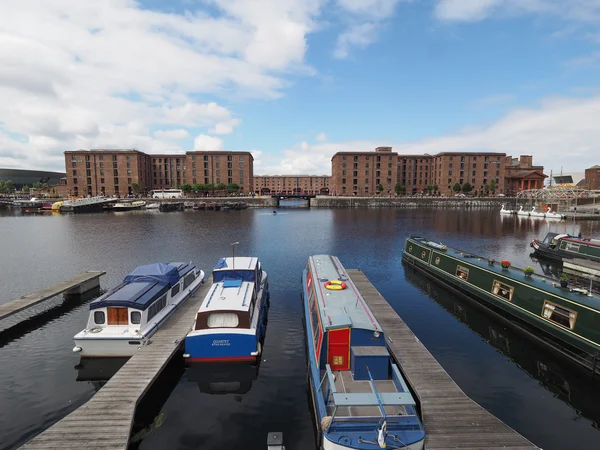 Albert Dock and Salthouse dock in Liverpool