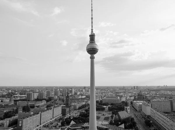 TV Tower in Berlin in black and white