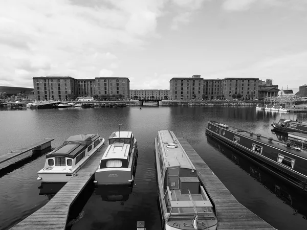 Albert Dock and Salthouse dock in Liverpool