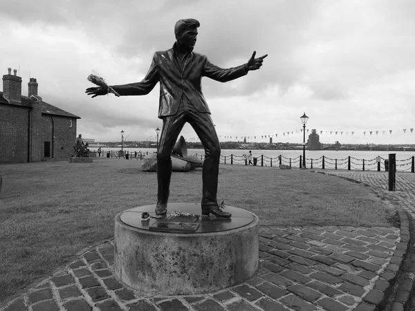 Billy Fury sculpture in Liverpool