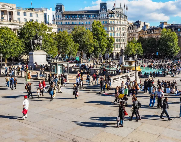 Trafalgar Square in London (HDR)
