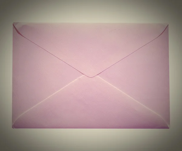 Retro letter envelope