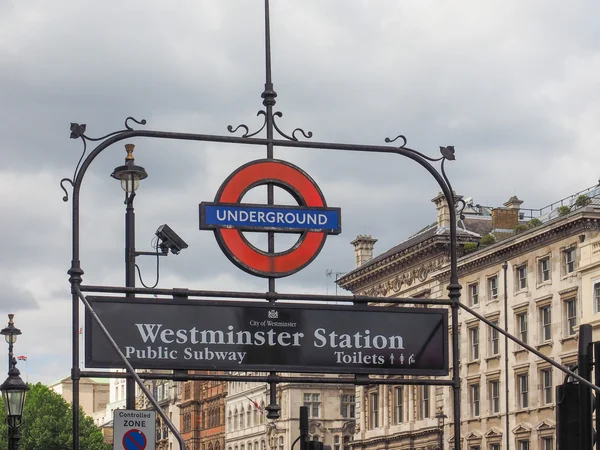 London Tube sign