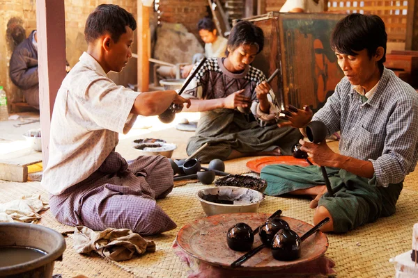 Lacquerware crafts in Myanmar