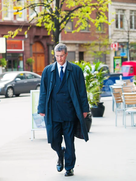 Middle aged businessman in London