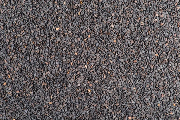 Black Sesame Seeds Closeup Background