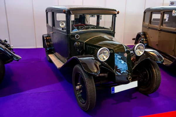Classical vintage automobile at exhibition..