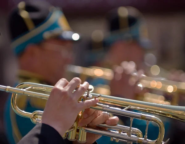 Kazakhstan military band