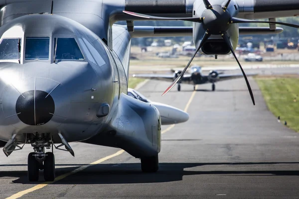 POZNAN, POLAND - JUNE 14: Polish Air Force CASA C-295M during Ae