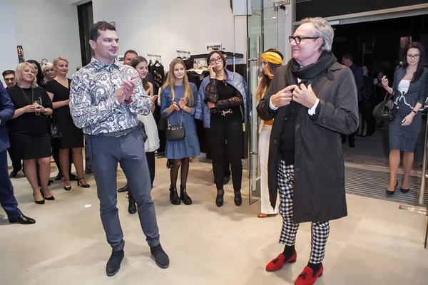 Fashion designer Rocco Barocco at the opening ceremony on the opening day of the first store