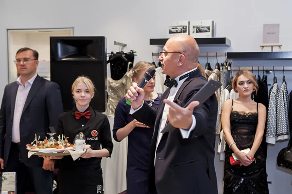 Fashion designer Rocco Barocco at the opening ceremony on the opening day of the first store