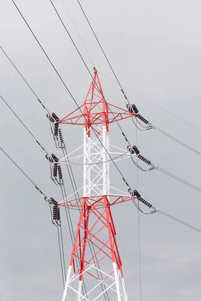 High voltage transmission towers