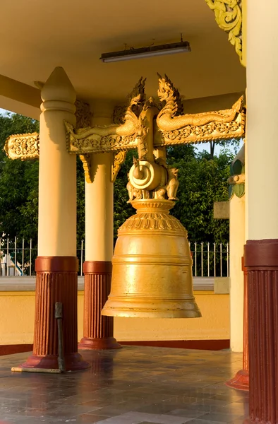 Old bell in pagoda,  Bagan