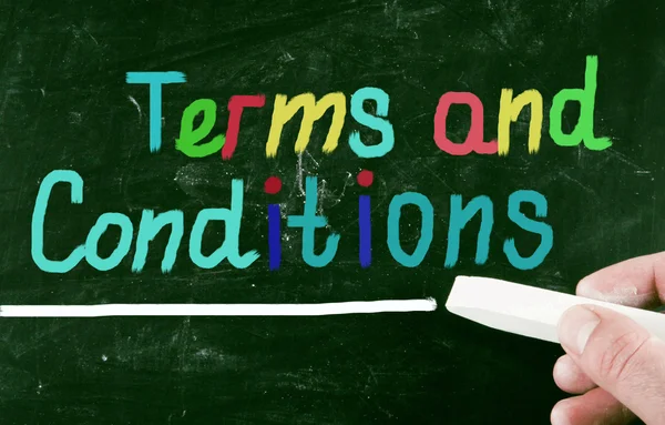 Terms and conditions