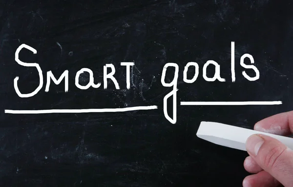 Smart goals concept