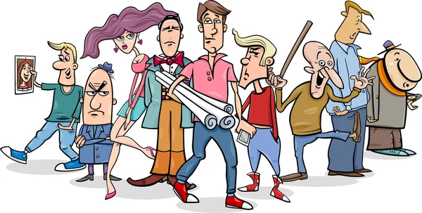 Cartoon people group