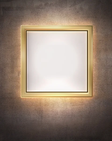 Simple gold frame