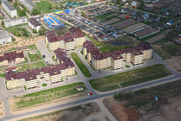 Aerial Views - Building of the new residential district