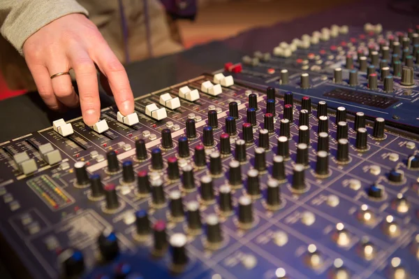 Professional audio mixing console