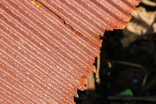 Rusty old corrugated iron or galvanized iron background