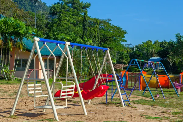 Children playground park in The morning.