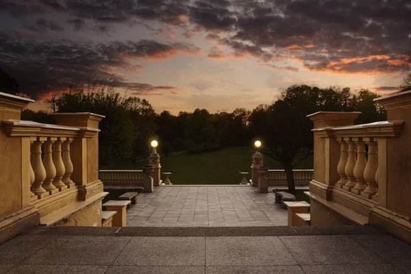 Entrance to the garden