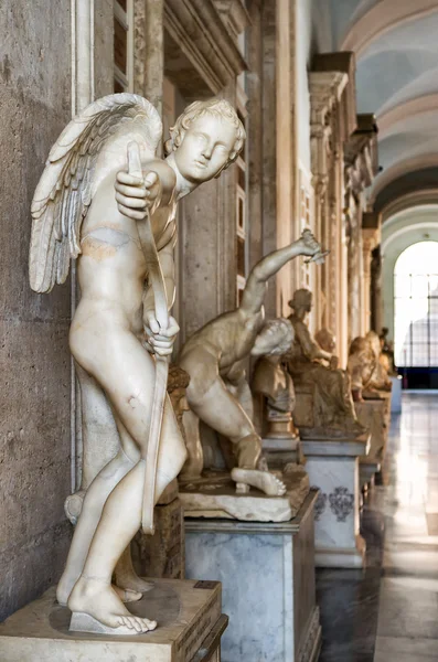 Antique statue in the Capitoline Museum in Rome