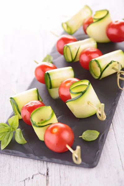 Tomato and  zucchini salad