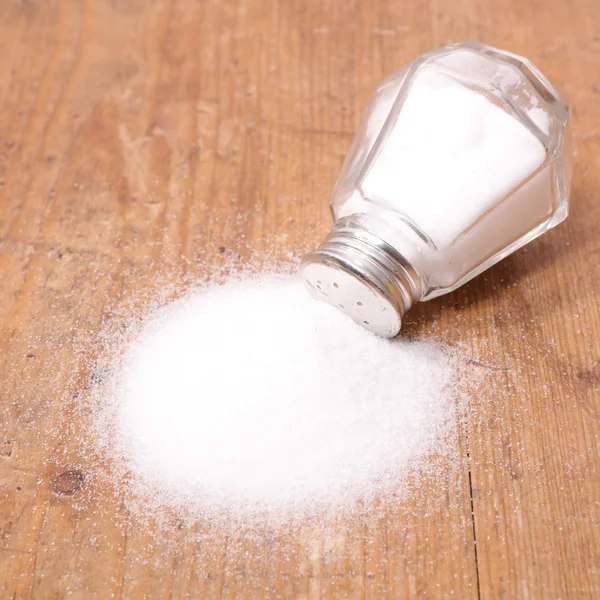 Salt or sugar with cellar