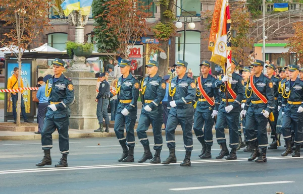 Ukrainian  rescuers and firefighters