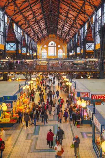 The Great Market Hall in Budapest