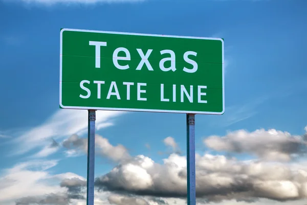 Texas road Sign