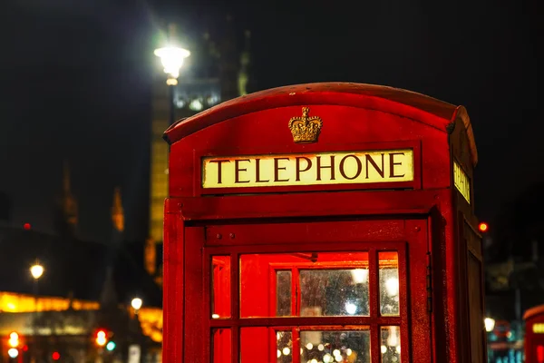 Red telephone booth