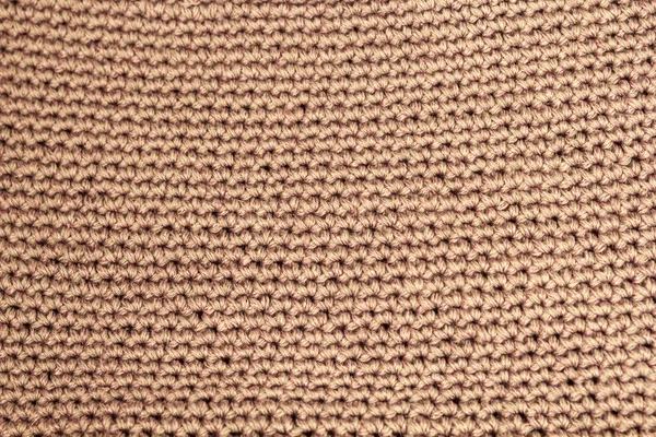 Knitted crochet background