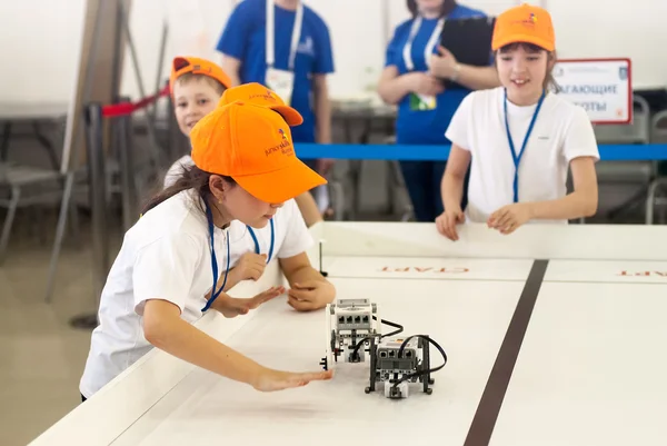 Competitions of robots among school students