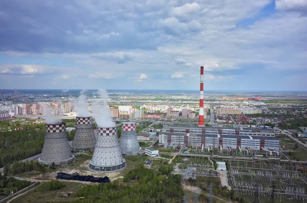 Combined heat and power factory. Tyumen. Russia