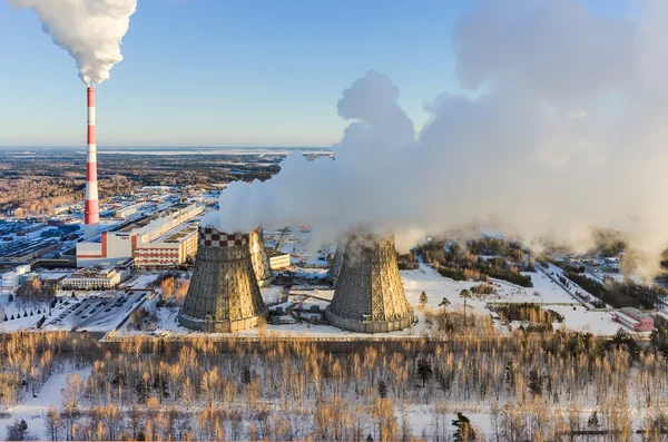 Combined heat and power factory. Tyumen. Russia